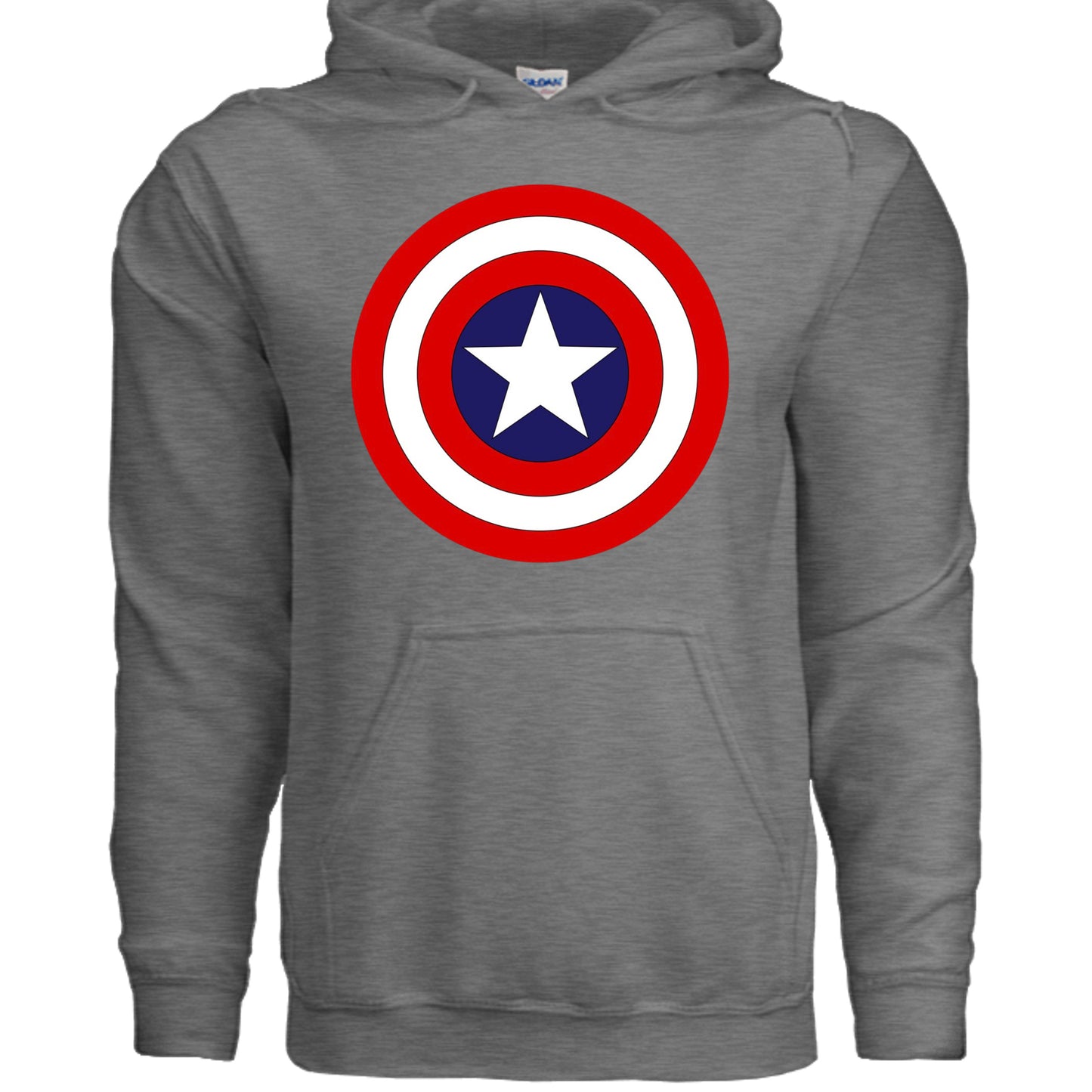 GRAPHITE HEATHER - G185 - FRONT